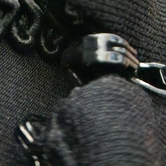 J Crew Black Pencil Skirt Pockets Zipper Pleated Back Work Office Career Size 6 - Picture 11 of 12